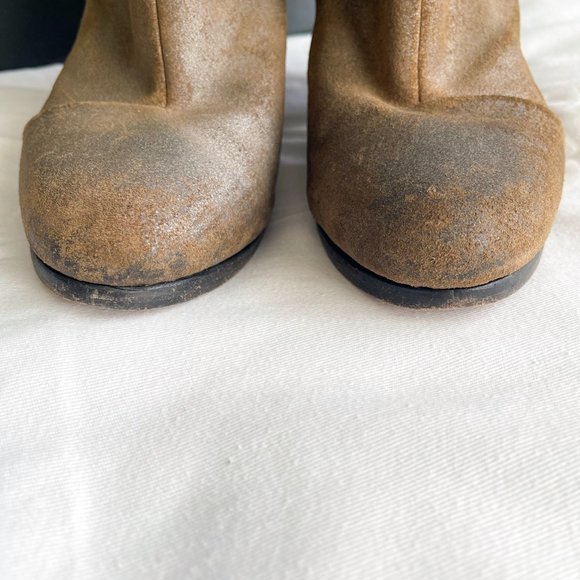 rag & bone Classic Newbury Boot in Metal Taupe Sz 39 (9) - Picture 3 of 11